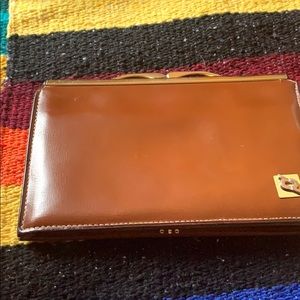 Nice leather clutch